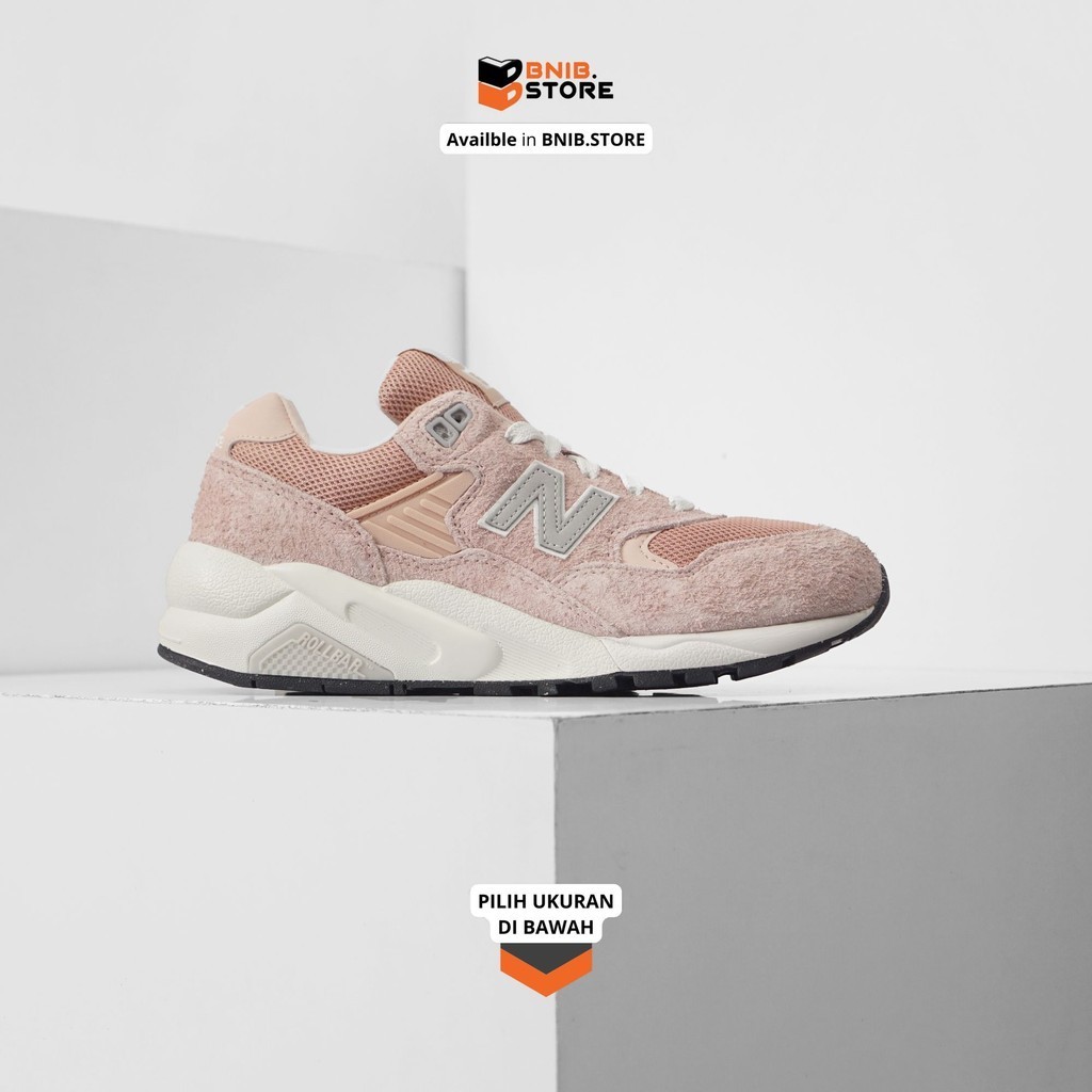 Sepatu NB 580 Pink Sand Original