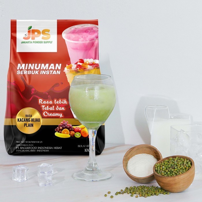 

Serbuk Minuman Kacang Hijau Plain 1 Kg