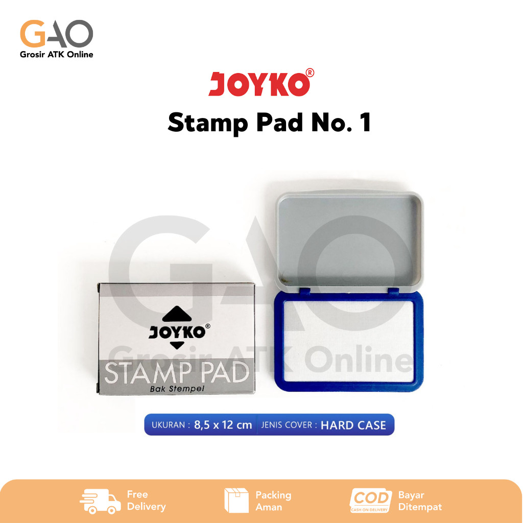 

Stamp Pad Bak Stempel Joyko / Bantalan Stempel No.1