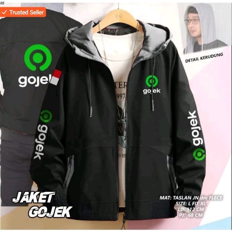 JAKET BOMBER DRIVER / JAKET GOJEK / BOMBER GOJEK / JAKET GOFOOD / DRIVER GOJEK / JAKET MOTOR / JAKET