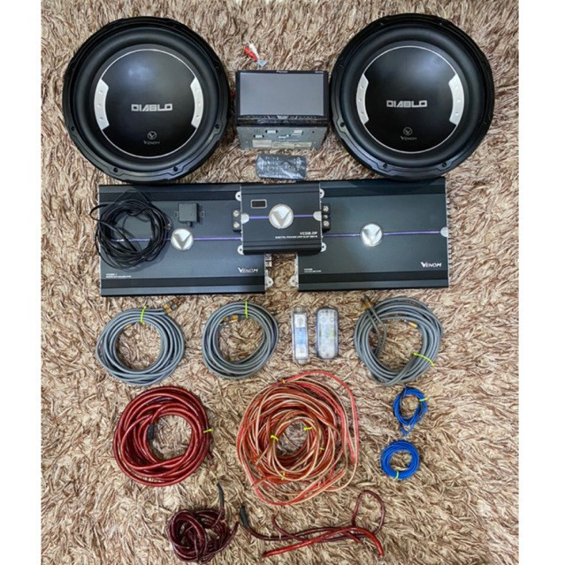 Paket Audio Fullset Venom Diablo