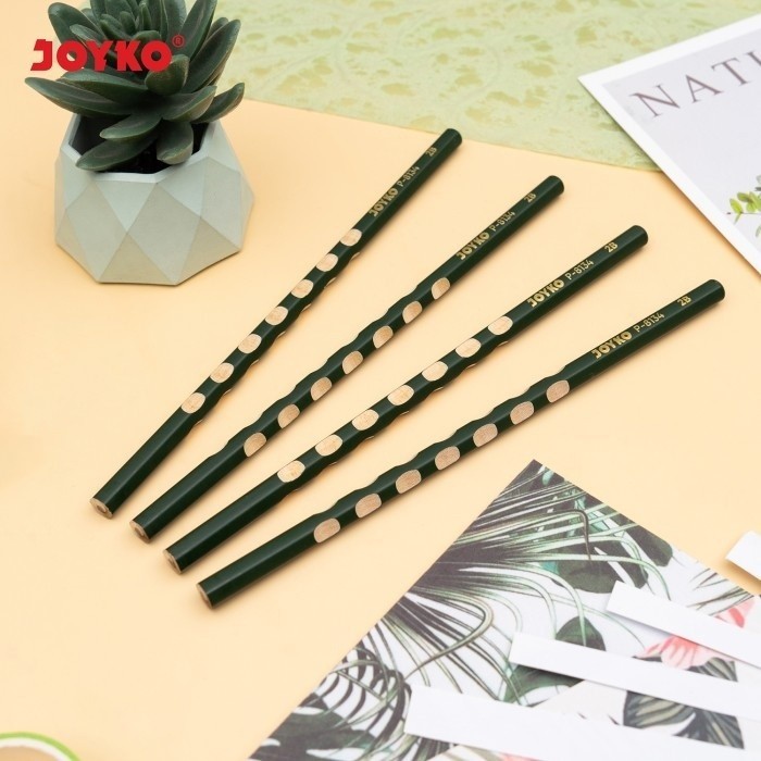 

PENSIL 2B JOYKO P-8134 | PENCIL 2B JJOYKO HEXAGONAL SUPER GRIP