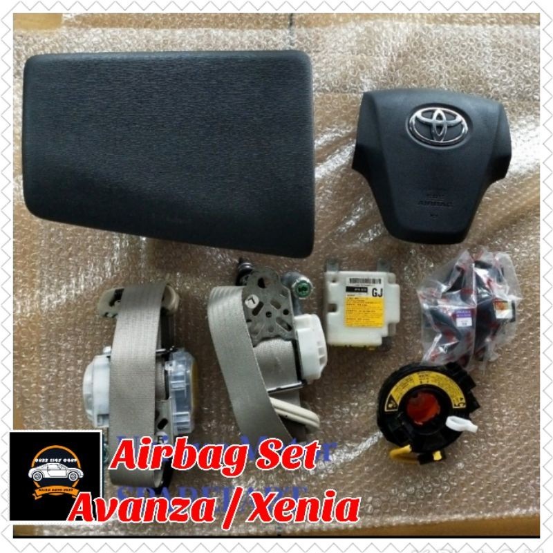 Airbag set Avanza Xenia 2012 2013 2014 2015 2016 Komplit ORIGINAL / air bag set Avanza Xenia