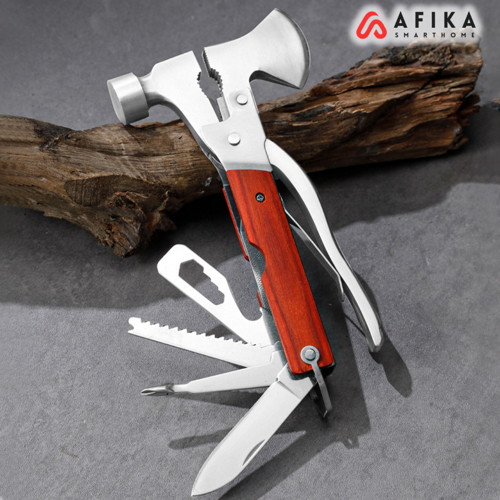 Palu Kapak Multifunctional EDC Axe Hammer Survival Tools