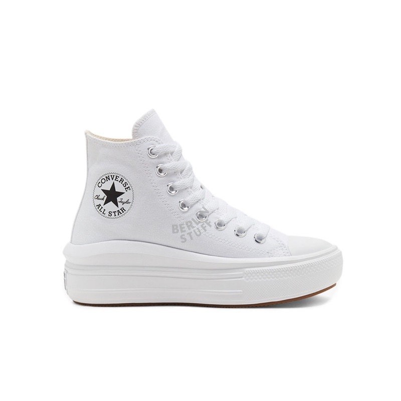Converse HI CTAS Move Platform women's  Ivory White 568498C "UNISEX" 100% Original BNIB