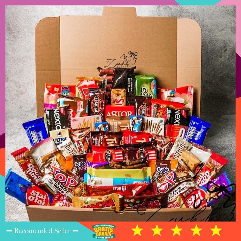 

Hampers Kado Gift Premium Murah / Snack Hampers Gift Box | Kado Ulang Tahun | Kado Wisuda | Kado Anniversary | Kado Sempro | Kado Valentine | Hampers Lebaran | Hampers Imlek | Hampers Natal | Hampers Gift Box Kado Cewe Cowo Murah Bagus