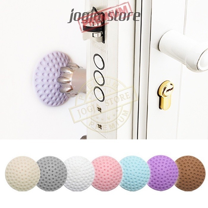 Karet Penahan Pintu & Jendela Rumah Model Bola Golf Karet TPE Pengaman Furniture