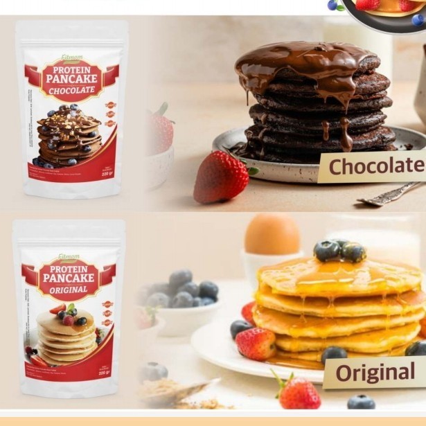 

Fitmom Protein Pancake/Pancake Sehat - Coklat