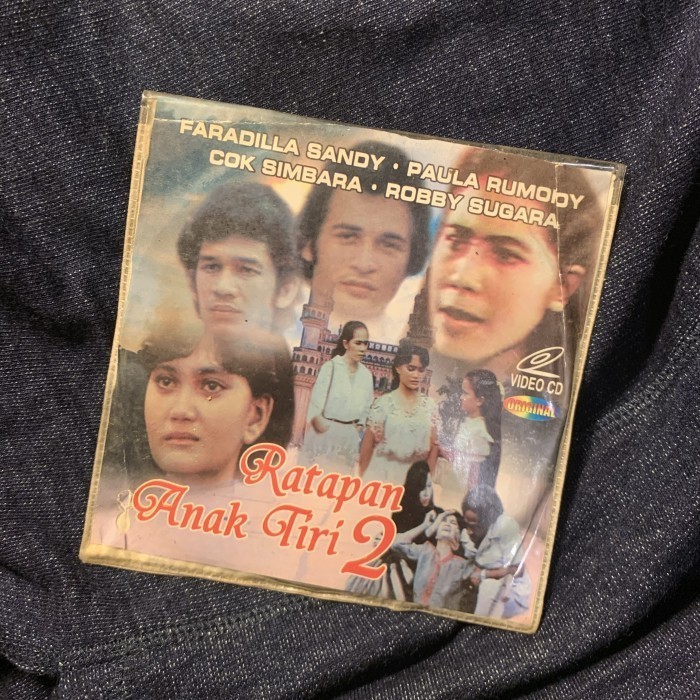 VCD ORIGINAL RATAPAN ANAK TIRI 2 DUA FILM INDONESIA FARADILLA SANDY