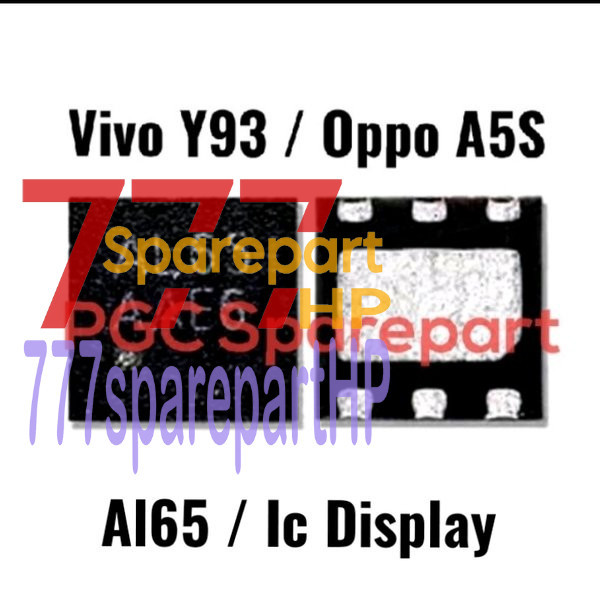 Original New - IC AL65  Display Light Lampu Vivo Y93 Oppo A5S - 777sparepartHP