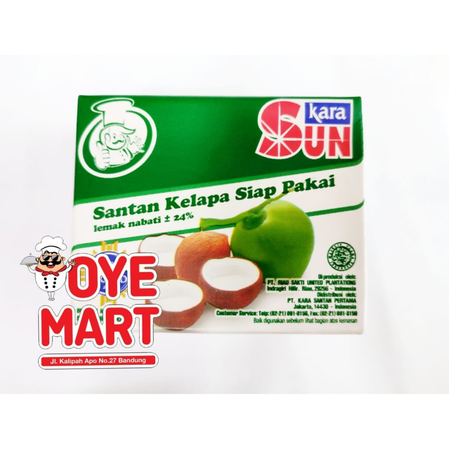 

SUN KARA SANTAN KELAPA 200ML & 1000ML / SANTAN SIAP PAKAI