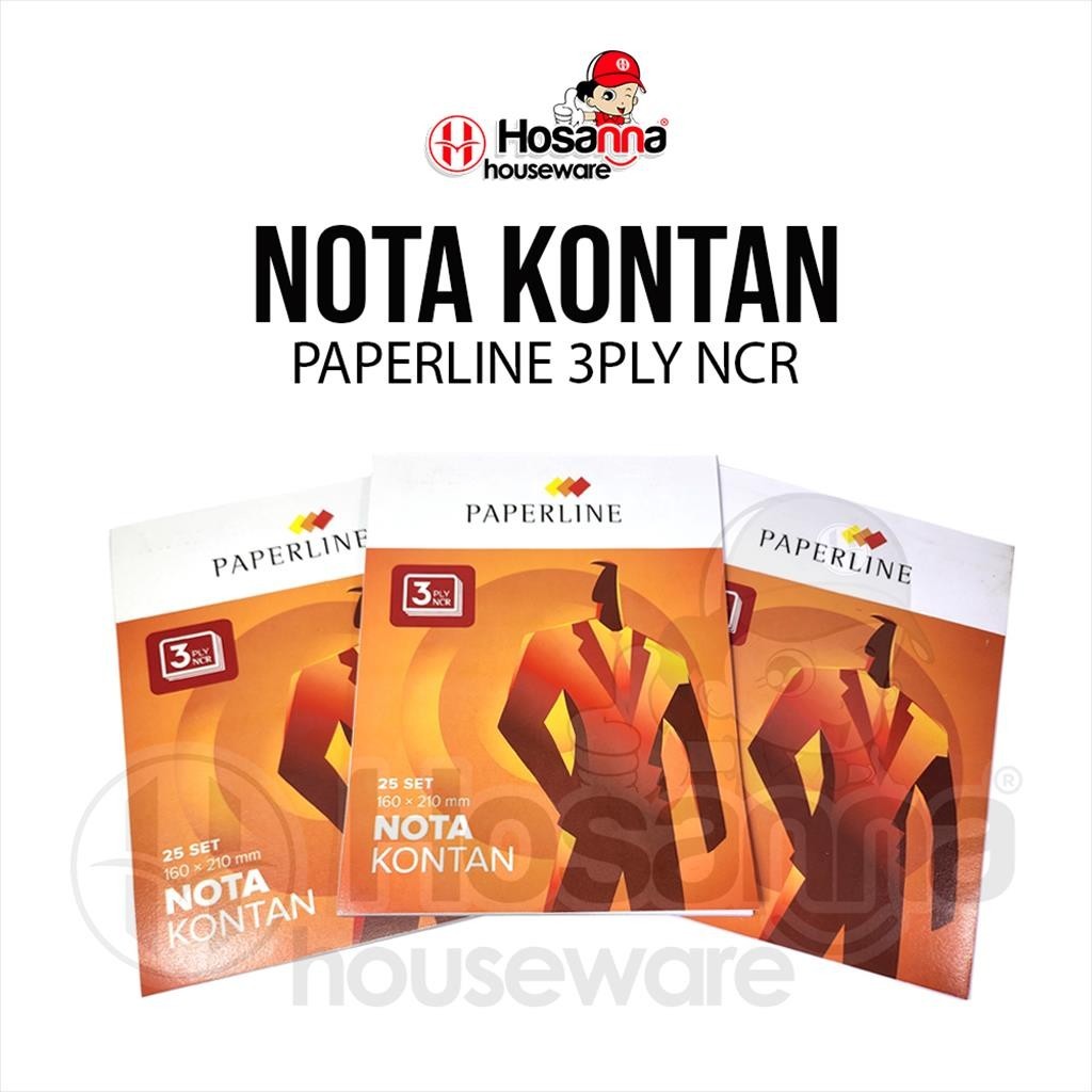 

Nota Kontan Besar 3ply Isi 25 Lembar / Nota Besar Paperline