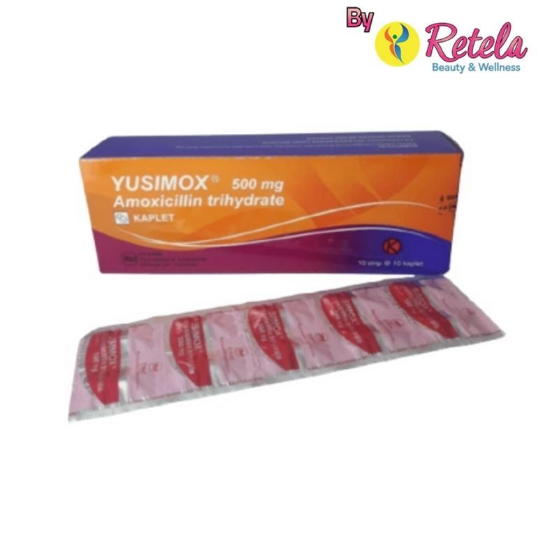 Yusimox 500Mg 1 Strip 10 Kapsul/ Amoxicillin