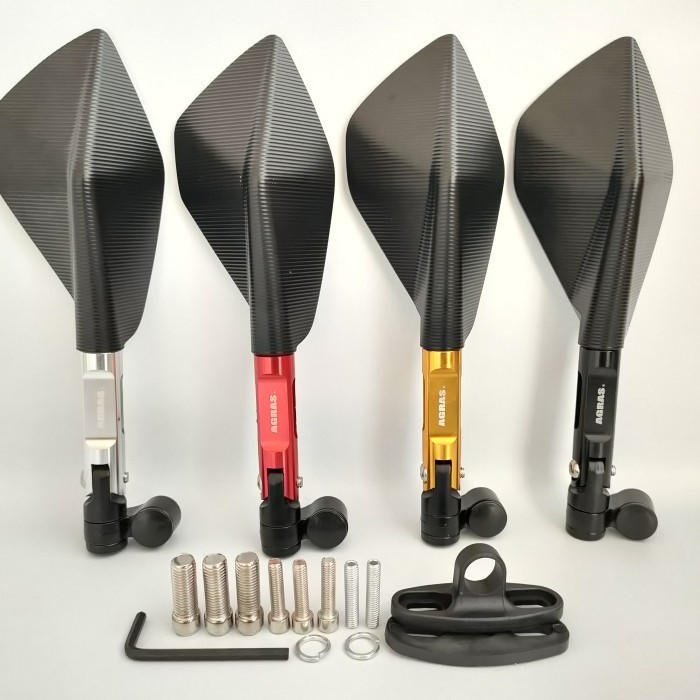 Spion TOMOK V2 V5 AGRAS Alumunium CNC Universal Motor