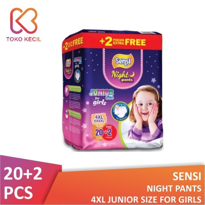 Sensi Night Pants Girls 4XL (20+2)