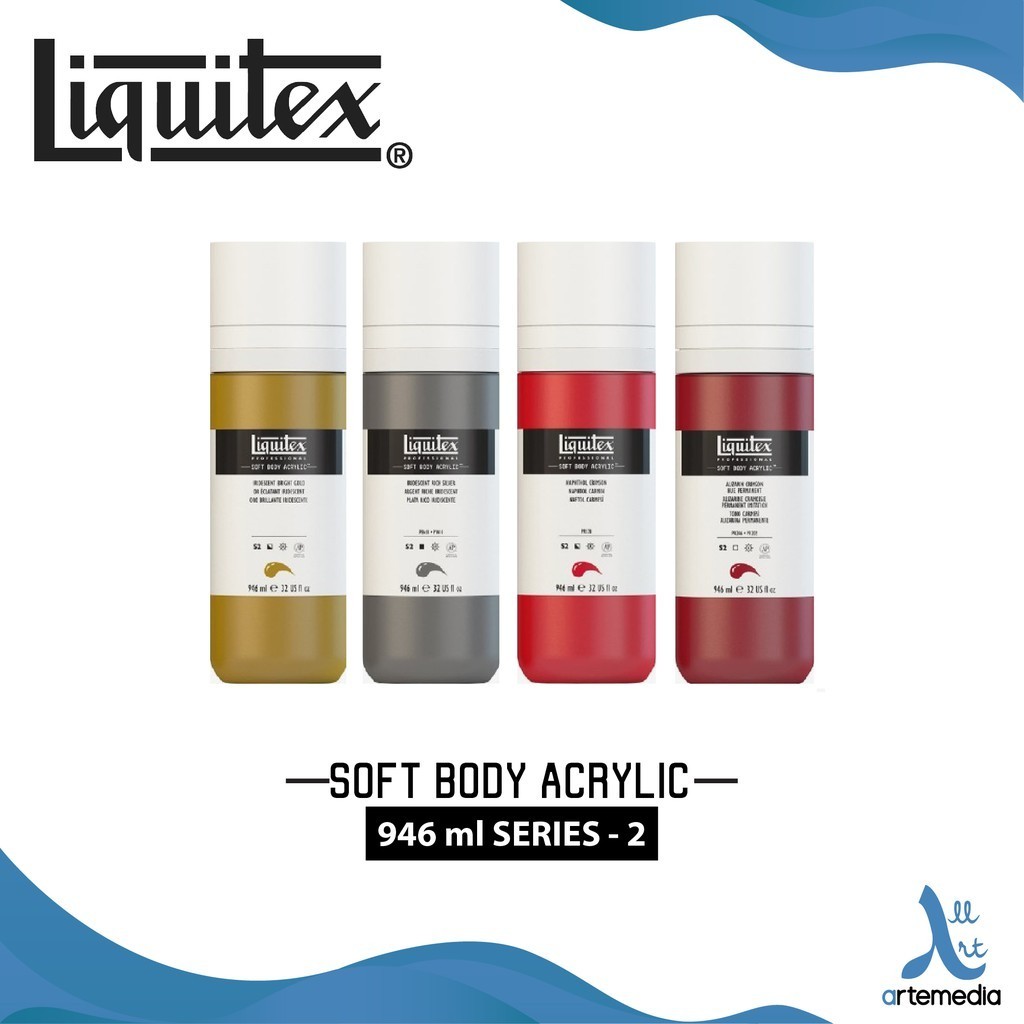 

Cat Akrilik Liquitex Soft Body 946ml Series 2 Acrylic Color Paint