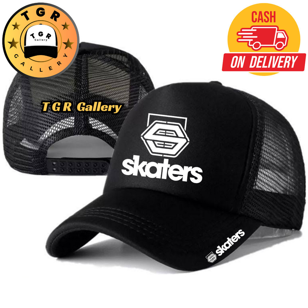 TGR Gallery Topi Trucker SKATERS - Topi Distro SKATERS Logo - Topi SKATERS Premium - Topi Pria Dewas