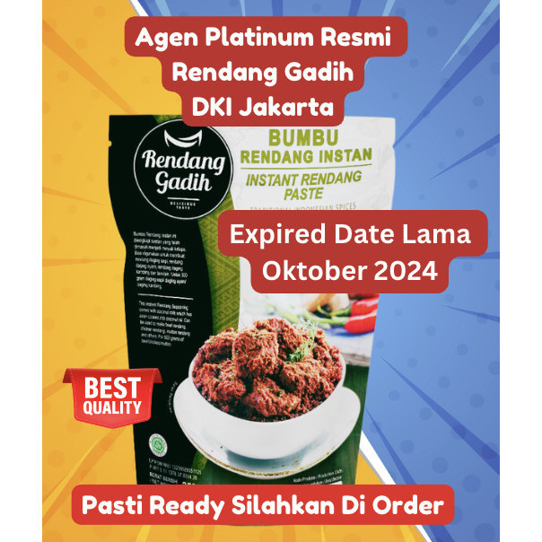 

ST Bumbu Rendang Instan Rendang Gadih Medium Spicy - Pedas