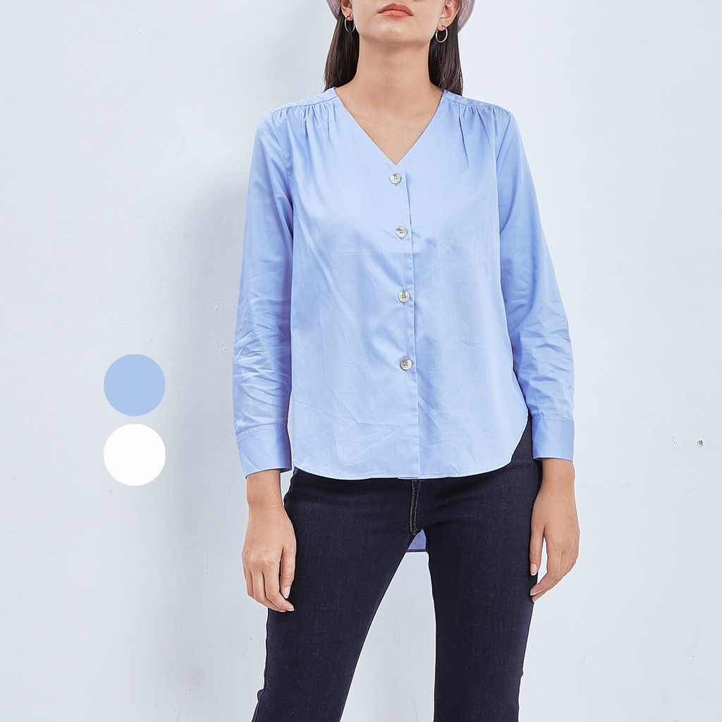 ODIVA Runi Kemeja Wanita - 2 Warna