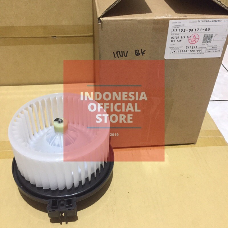 MOTOR BLOWER INNOVA BELAKANG DENSO AC MOBIL FAN PAN KIPAS