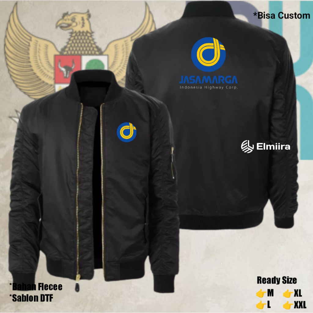 Jaket JASA MARGA BUMN Jaket Bomber