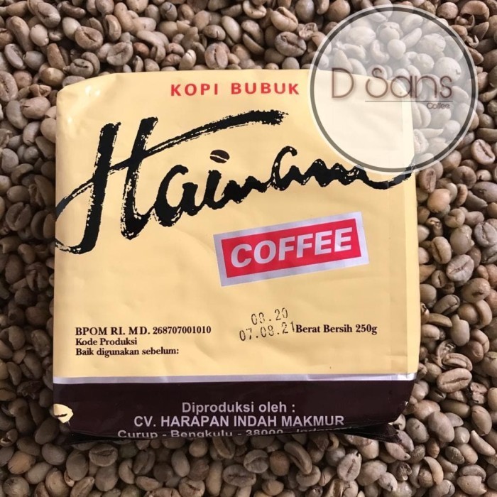 

[Best Seller Coffee] Kopi Bubuk Hainam Khas Bengkulu - 250 gr