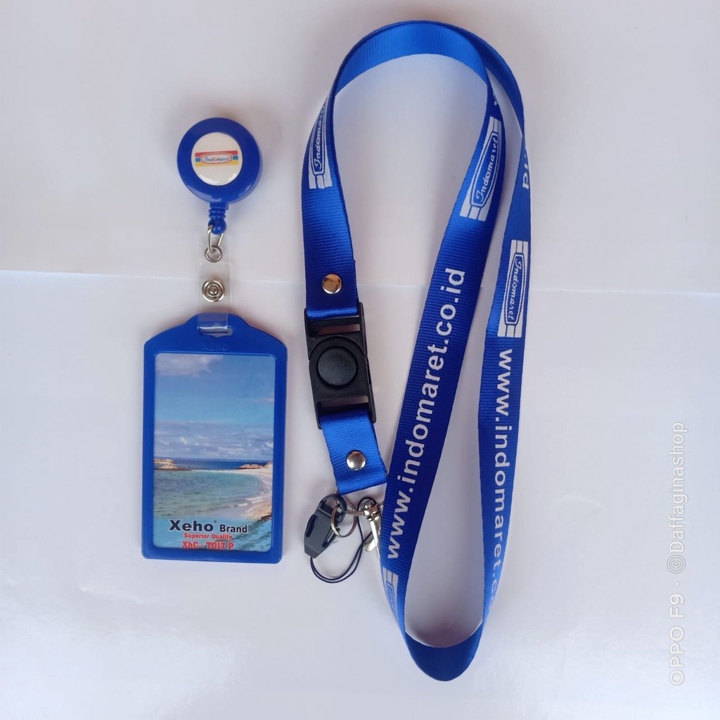 

Indomart Lanyard Tali Gantungan ID Card-Holder dan yoyo id card
