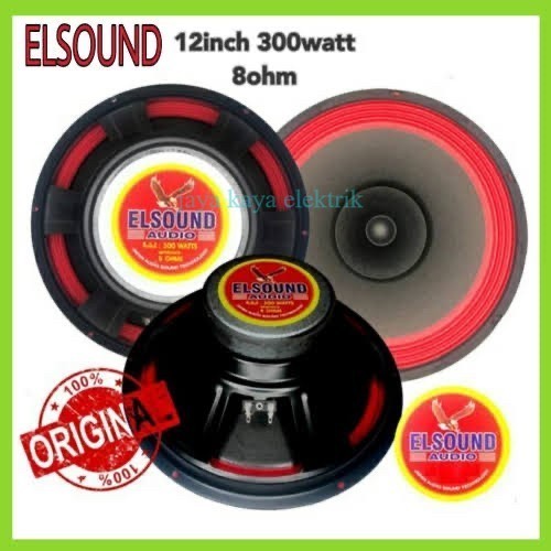 Speker ELSOUND "12" inch FULLRANGE