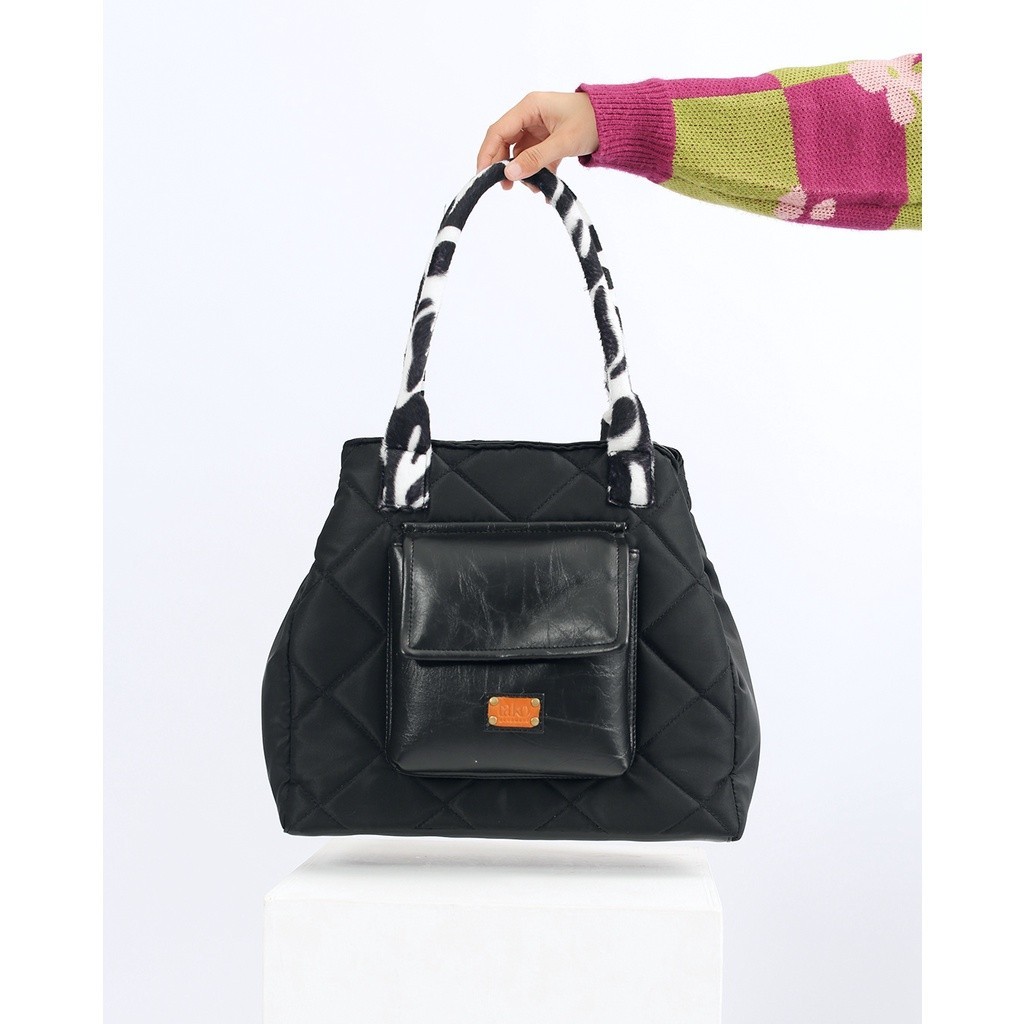 . Tako Bags - Puffy Tote Bag - Kaye Black