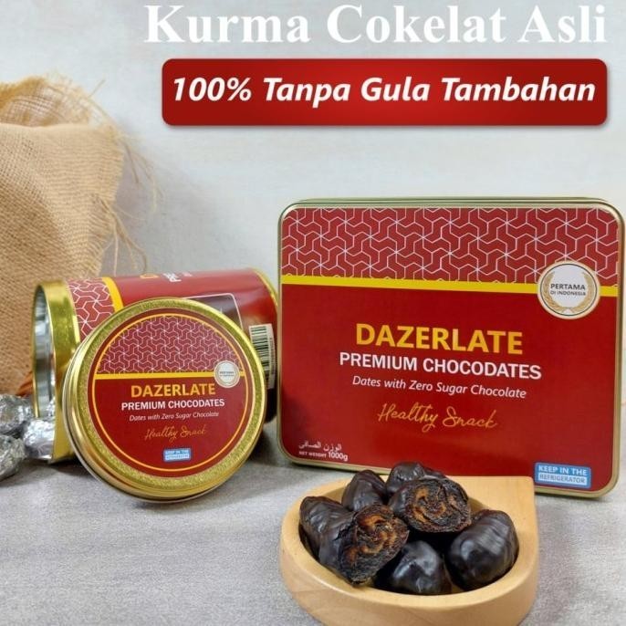 

NEW | Kurma Cokelat Dazerlate (Zero Sugar) Terbaru - 500 gram