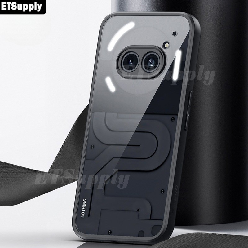 Phone case Nothing Phone 2A Plus Transparent Clear Air Protector Soft Frame Hard Armor Back cover No