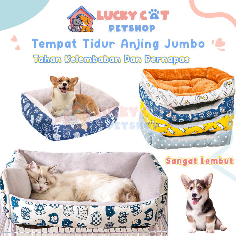 Tempat Tidur Kucing Rumah Kucing Tempat Tidur Anjing Jumbo Pet Bed