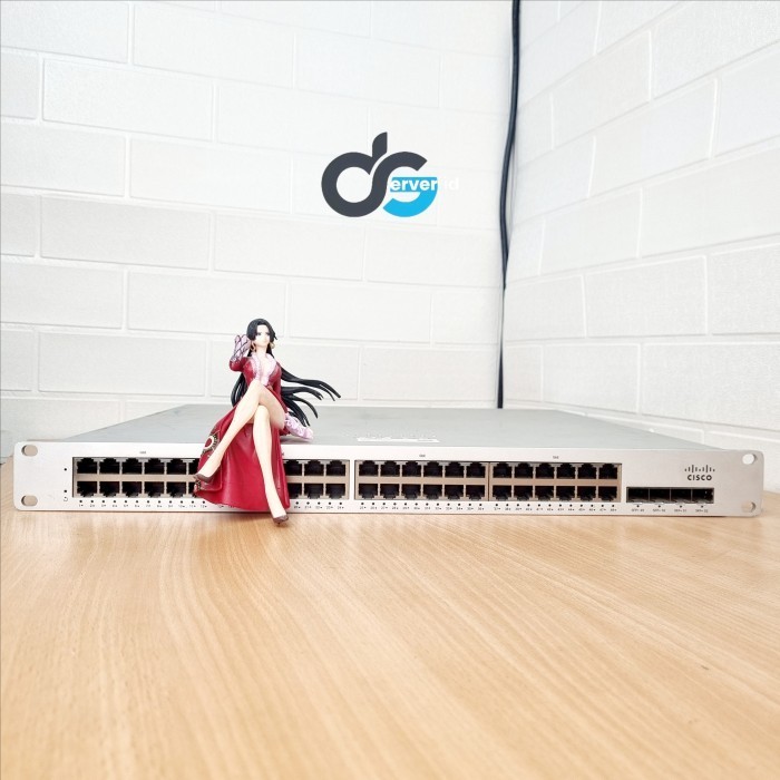 Switch Cisco Meraki MS250-48 with single PWR-C2-640WAC psu