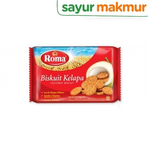 

Roma Biskuit Kelapa 300 gram Sayurmakmur