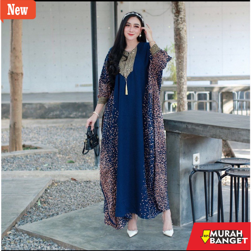 BAJU TIMUR TENGAH WANITA UNTUK LEBARAN- GAMIS KAFTAN SULTAN TERBARU GAMIS WANITA JUMBO GAMIS KONDANG