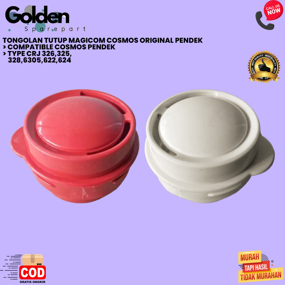 TONGOLAN TUTUP MAGICOM COSMOS ORIGINAL PENDEK [GOLDEN]