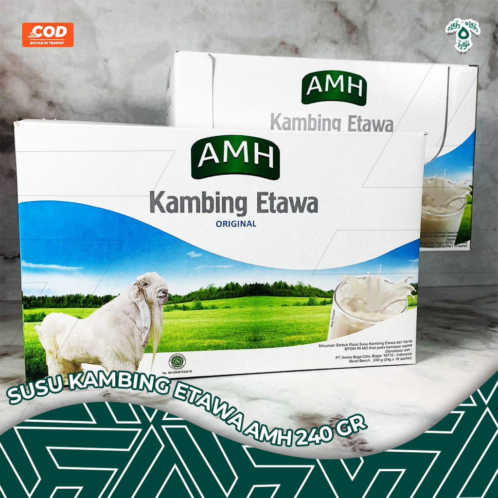 

SUSU KAMBING ETAWA AMH ORIGINAL BOX 240gr (10 Sachet)