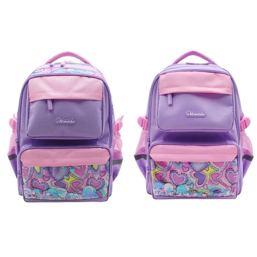 

Tas Sekolah Kualitas Baik Ransel Poliester Anak-anak Gambar Cetak Kustom untuk Anak Perempuan Dasar