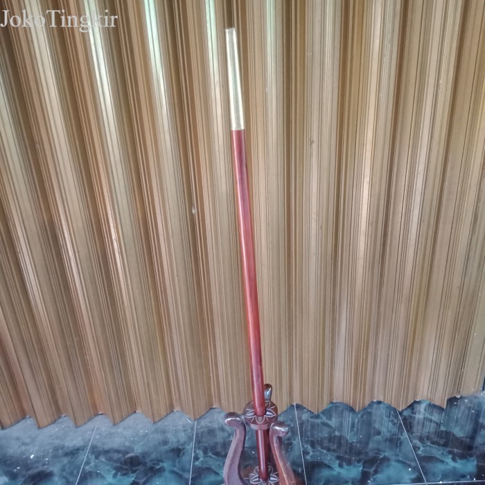 

Landeyan Tombak Kayu 1 meter antik