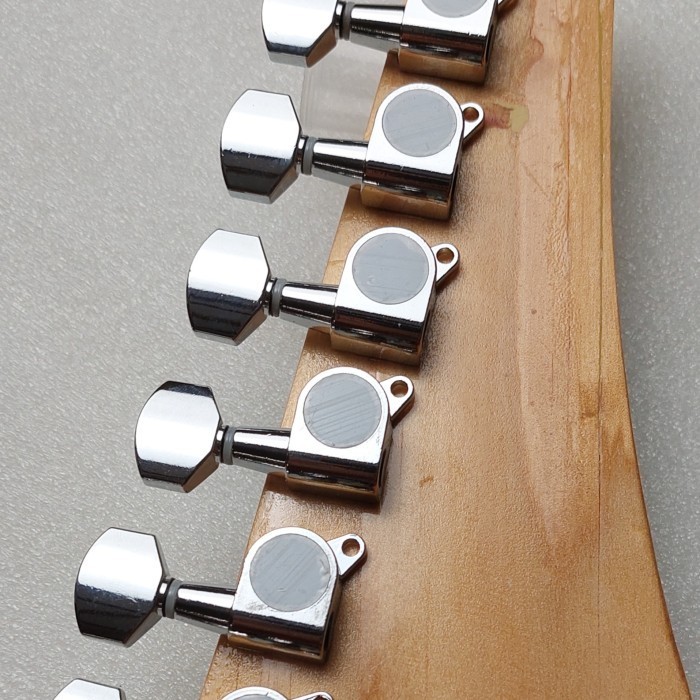 Dryer gitar electric/elektrik - R6 - Black / Dryer Gitar Elektrik Senar 6 Chrome