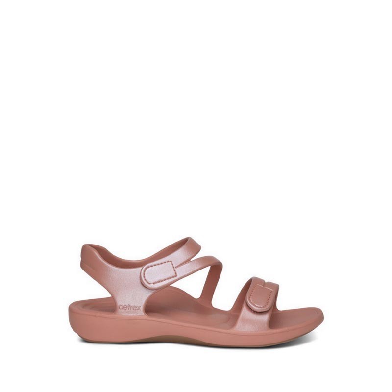 Aetrex Jillian Sport Women's Sandals - BLUSH