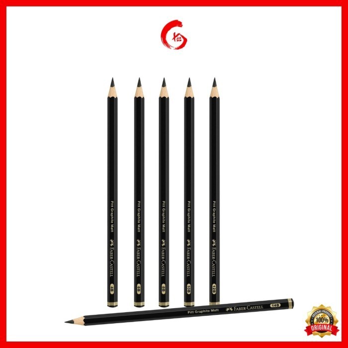 

FABER CASTELL Pitt Graphite Matt - SATUAN - 10B