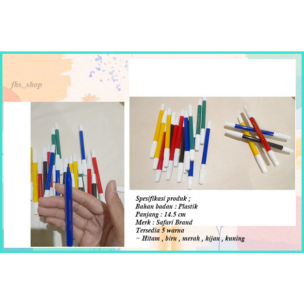 

Spidol Warna Kecil Safari Spidol Safari Kecil Spidol Kecil Satuan - Spidol Alat Seni yang Aman dan Menyenangkan untuk Anak-Anak