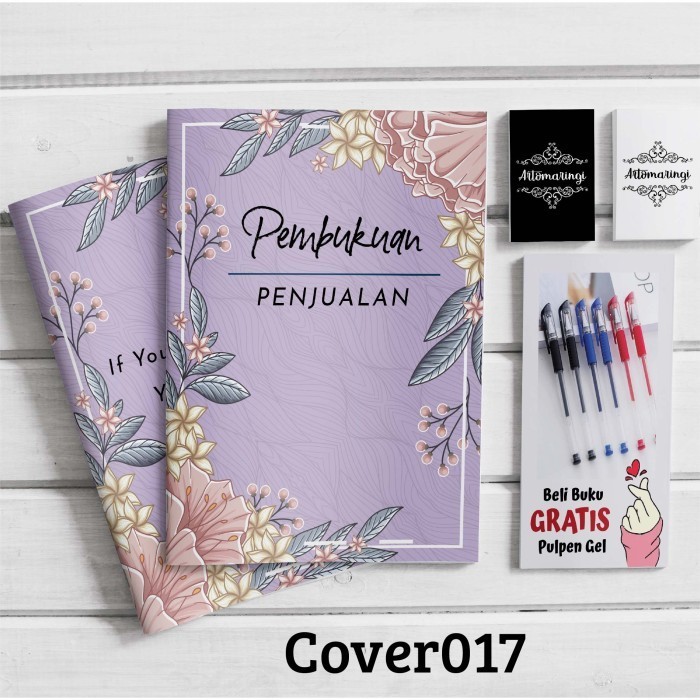 

Buku Pembukuan Penjualan Buku Kas BELI 2 Buku GRATIS 1 PEN GEL 017 - Ring 90 Campur