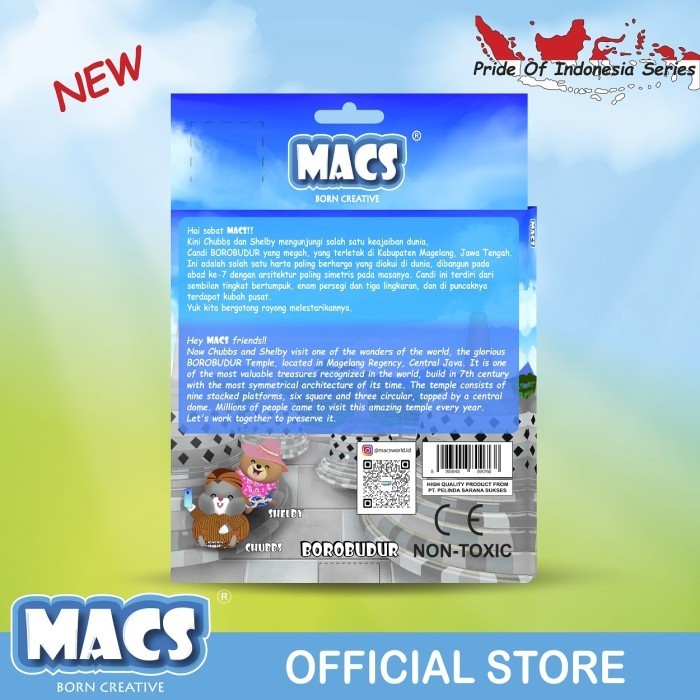 

Macs Pensil Warna Borobudur 24 Color Pencils