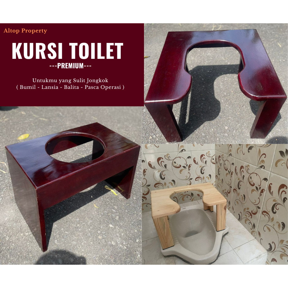 KURSI WC DUDUK KursiToiletJongkok +  KursiToilet / KursiKlosetWC /KursiWC Lansia / kursi ibu hamil/ 