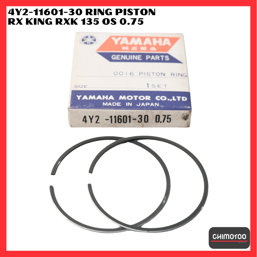 4Y2-11601-30 Ring Piston Yamaha Rx King Rxk 135 Os 0.75