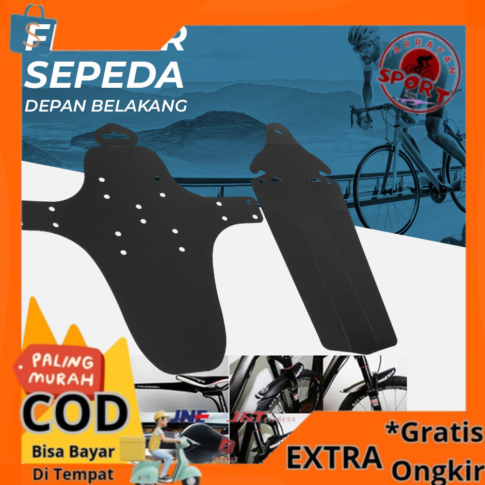 Spakbor Fender Depan Belakang Sepeda Gunung MTB aksesoris sepeda