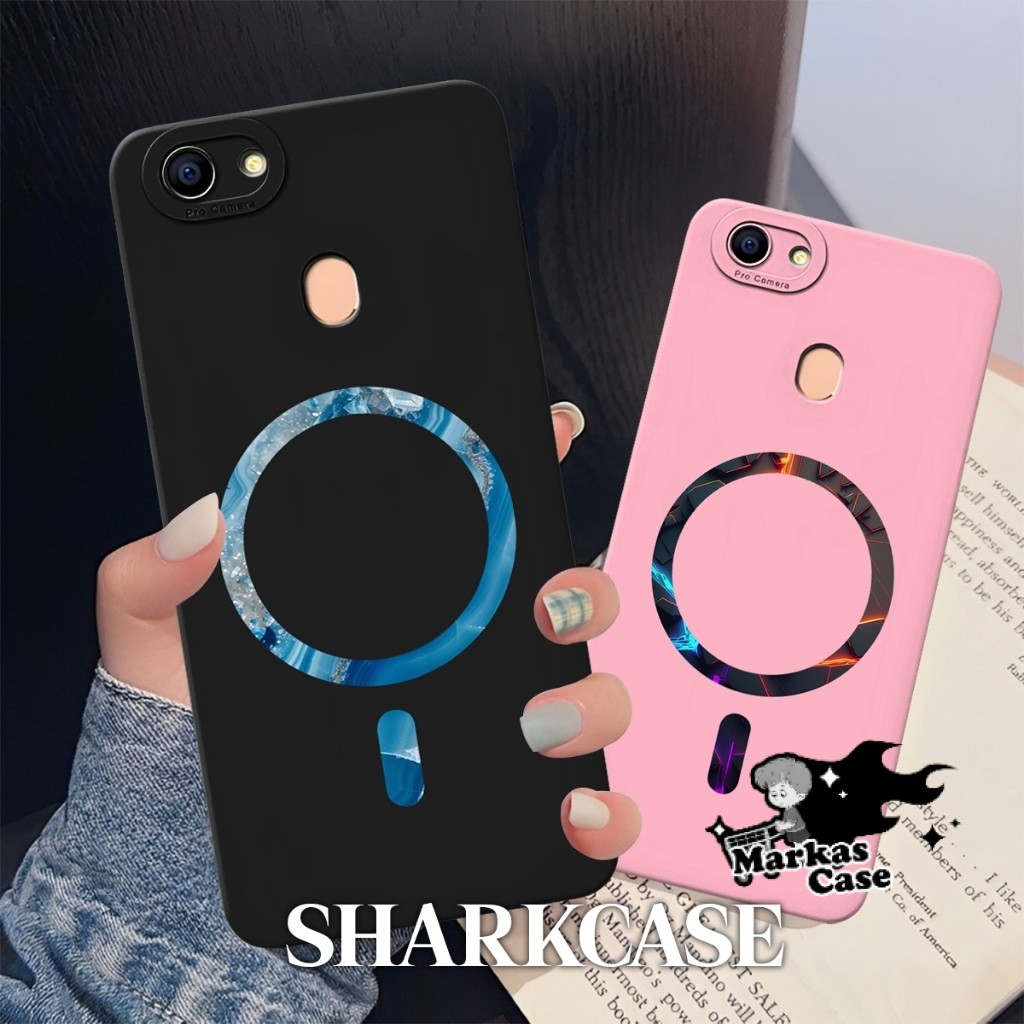 Case Oppo F5 / F5 Youth / F9 / F9 Pro / Realme 2 Pro Motif Logo Apple Keren Kekinian Elegan - Case O