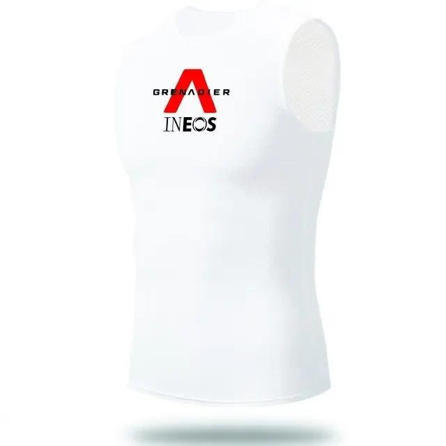 INEOS GRENADIERS TEAM White ONLY SLEEVLESS BASE LAYER MESH UNDERWEAR VEST CYCLING JERSEY CYCLING WEA